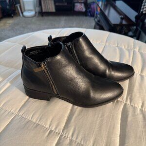 Bamboo Ankle Boots Black Manmade Materials SABER - 35 size 8 1/2